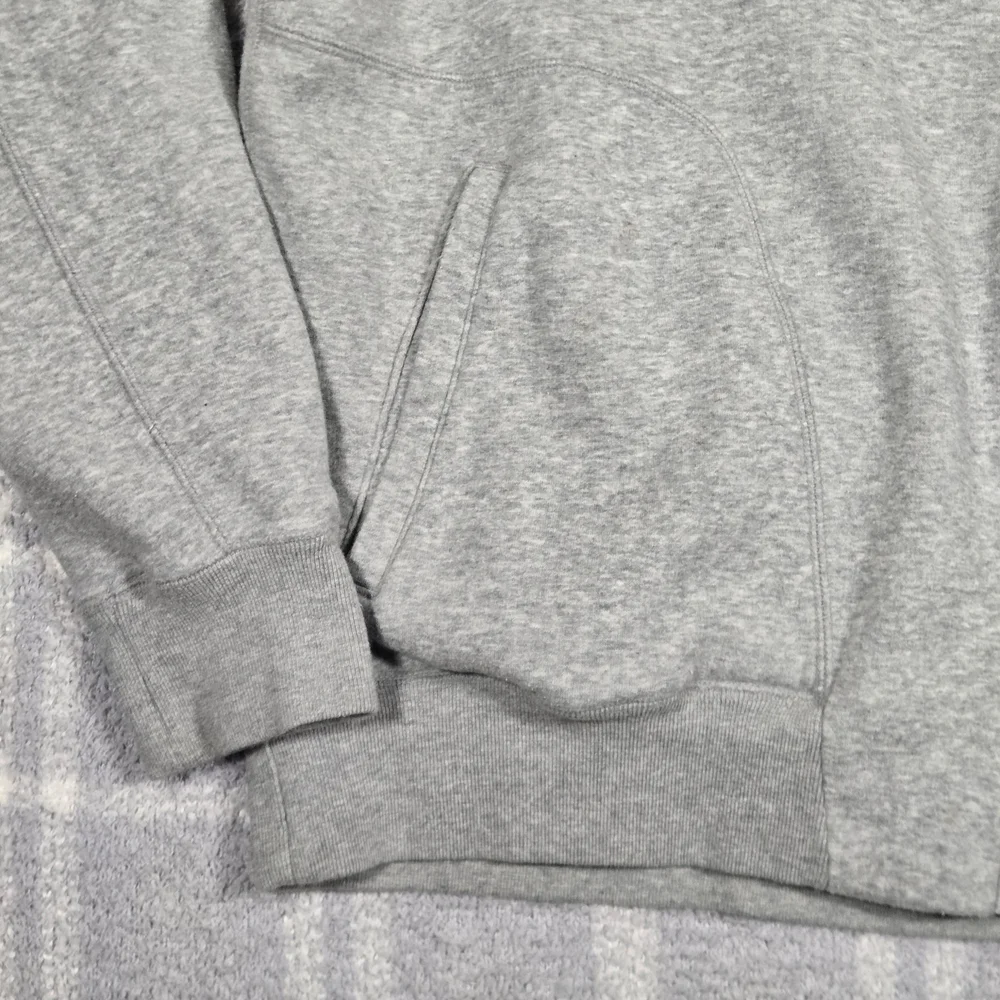 Nike Air Jordan Hoodie Men's Gray Full Zip Fleece Hoodie Embroidered Jumpman XXL